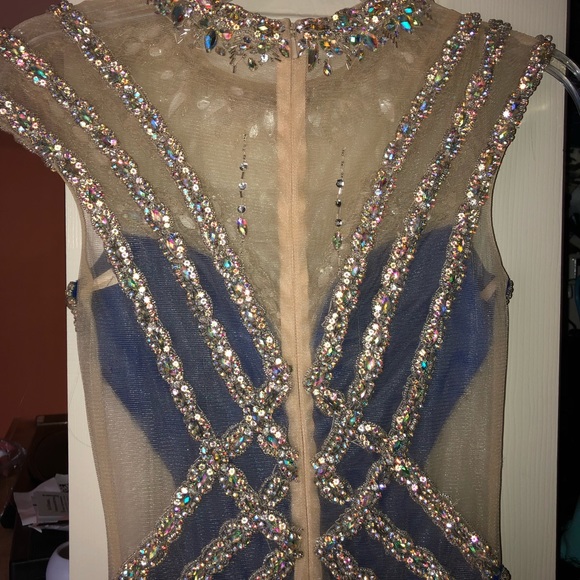 ROYAL BLUE PROM/ FORMAL DRESS - Picture 7 of 7
